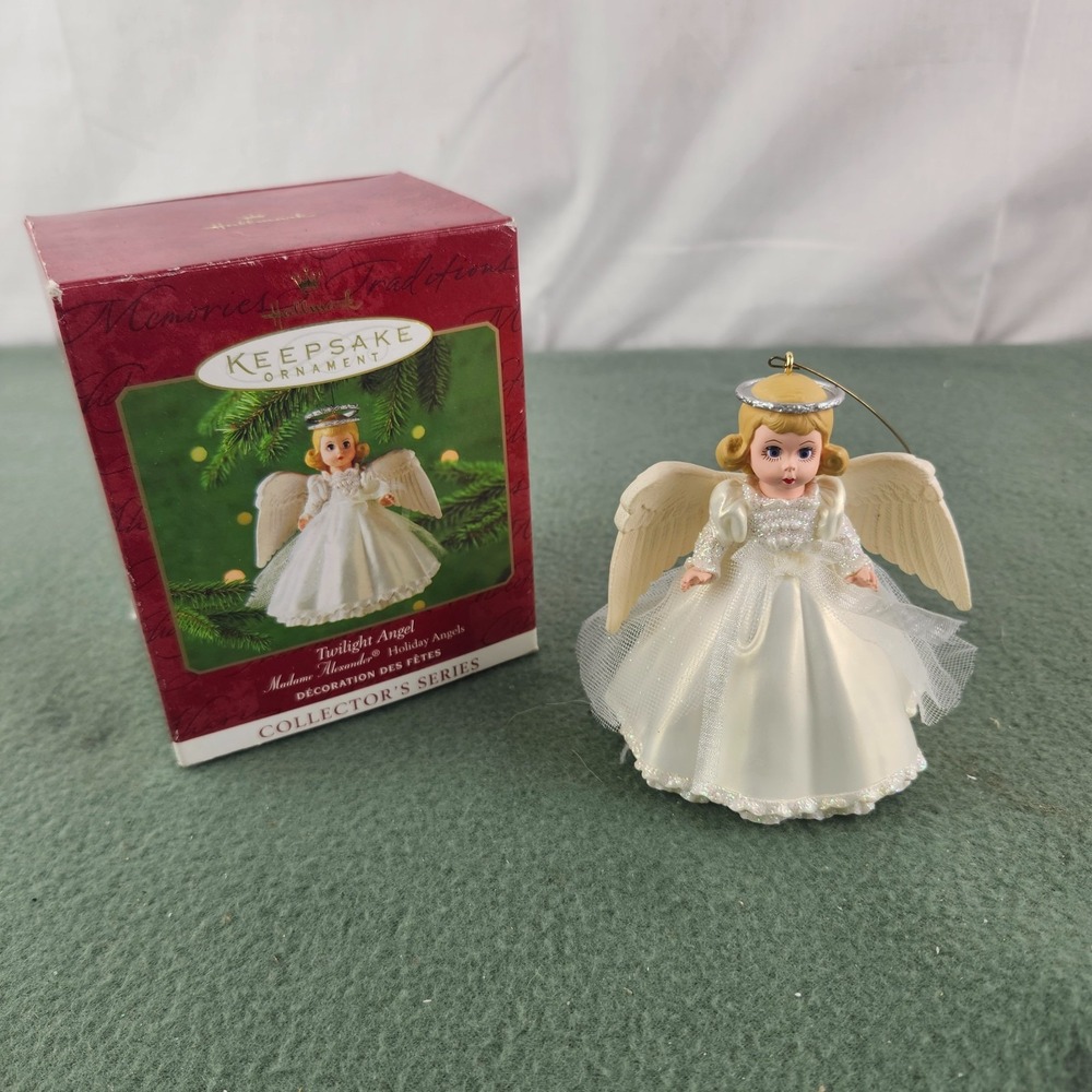 Hallmark 2000 Twilight Angel Holiday Madame Alexander Christmas Ornament